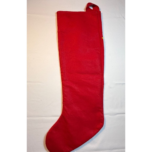 Christmas‎ Stocking Red Felt Snowman Penguin Holiday Decoration 24 Inches - Picture 5 of 7